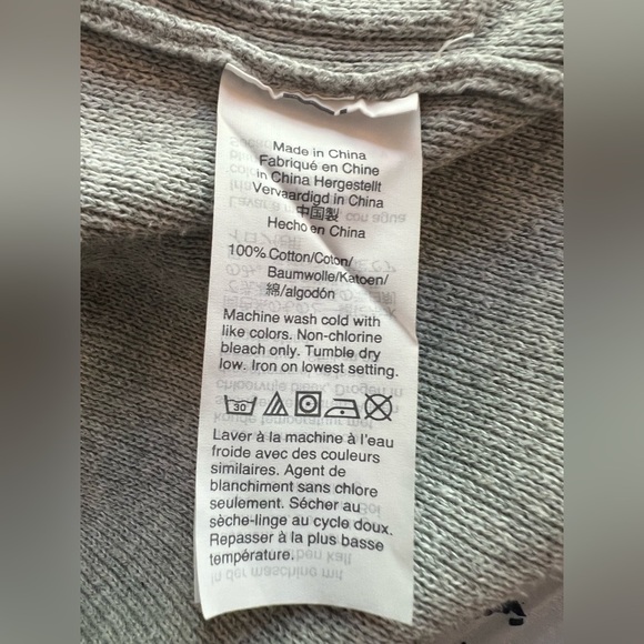 J.Crew factory gray two pocket sweater coat
Size extra small - Picture 4 of 4